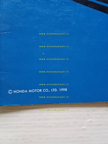 Honda Foresight FES 250 VARIANTI 1998 manuale officina ITALIANO originale