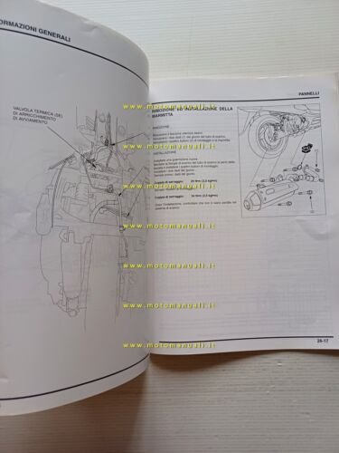 Honda Foresight FES 250 VARIANTI 2000 manuale officina ITALIANO originale
