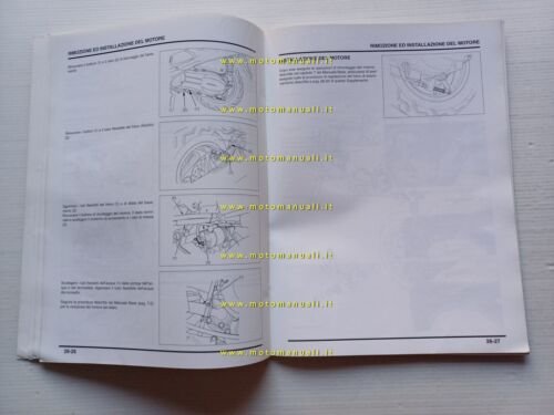 Honda Foresight FES 250 VARIANTI 2000 manuale officina ITALIANO originale