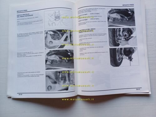 Honda Foresight FES 250 VARIANTI 2000 manuale officina ITALIANO originale