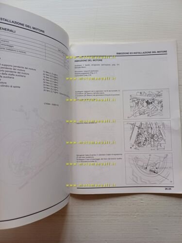 Honda Foresight FES 250 VARIANTI 2000 manuale officina ITALIANO originale