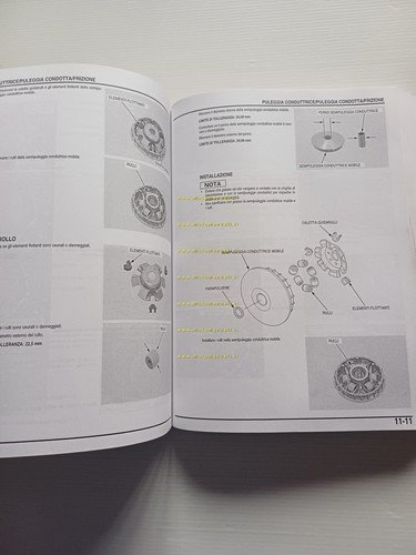 HONDA FORZA 250 (NSS 250 X-EX) 2005 manuale officina italiano …