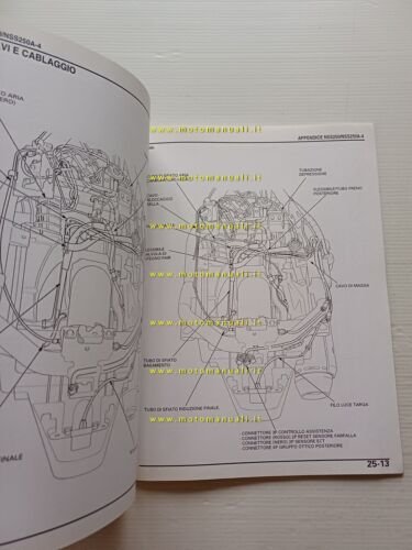 Honda Forza NSS 250 A VARIANTI 2004 manuale officina ITALIANO …