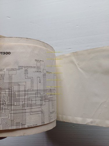 Honda FT 500 1981 manuale uso inglese francese tedesco spagnolo …