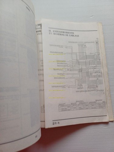 Honda FT 500 1982 manuale officina riparazione originale testo inglese