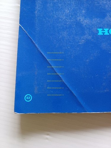 Honda FT 500 1982 manuale uso manutenzione libretto originale ITALIANO