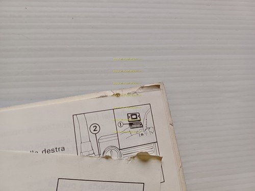 Honda FT 500 1982 manuale uso manutenzione libretto originale ITALIANO