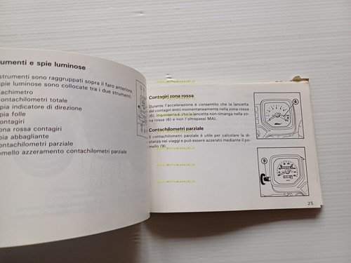 Honda FT 500 1982 manuale uso manutenzione libretto originale ITALIANO