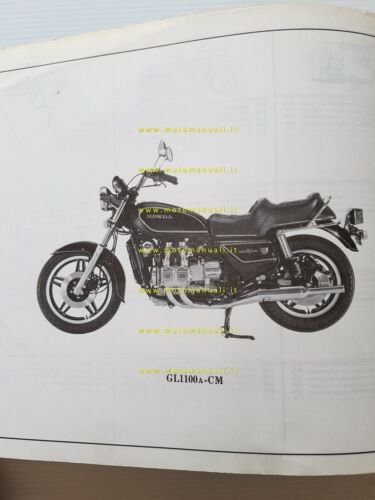 HONDA GL 1100 A 1979 catalogo ricambi originale