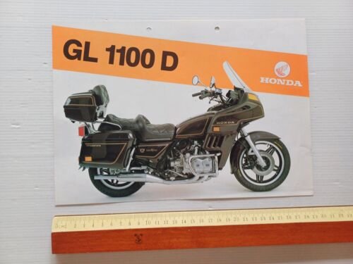 Honda GL 1100 D 1980 depliant ITALIANO moto originale