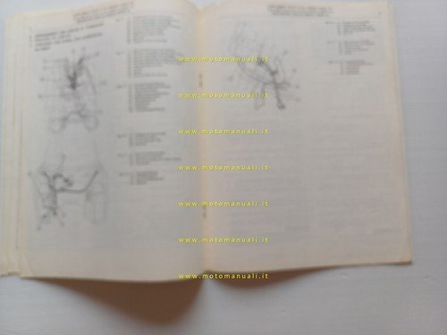 Honda GL 1100 DX 1981 aggiornamento SUPPLEMENTO manuale officina originale