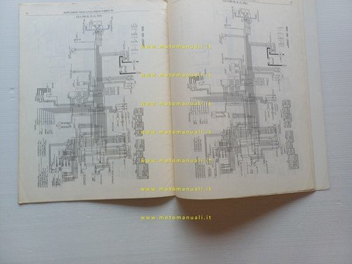 Honda GL 1100 DX 1981 aggiornamento SUPPLEMENTO manuale officina originale