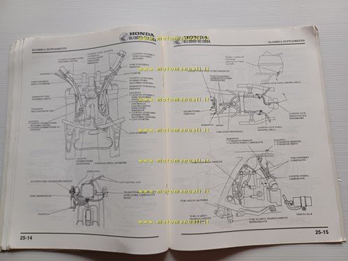 Honda GL 1200 1200 A 1986 aggiornamento SUPPLEMENTO manuale officina …
