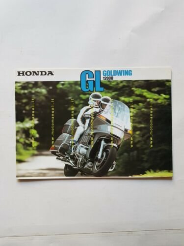 Honda GL 1200 D Gold Wing 1984 depliant ITALIANO moto …