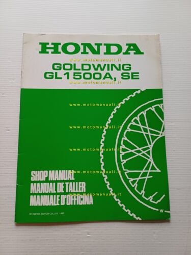 Honda GL 1500 A-SE Gold Wing VARIANTI 1997 manuale officina …