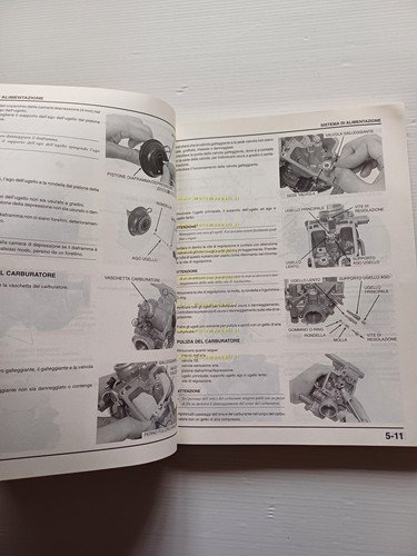 HONDA GL 1500 C 1996 manuale officina ITALIANO originale