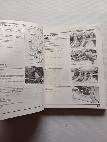 HONDA GL 1500 C 1996 manuale officina ITALIANO originale