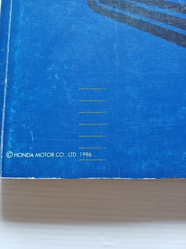 HONDA GL 1500 C 1996 manuale officina ITALIANO originale