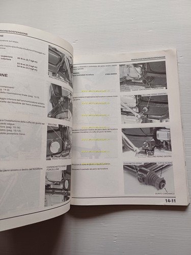 HONDA GL 1500 C 1996 manuale officina ITALIANO originale