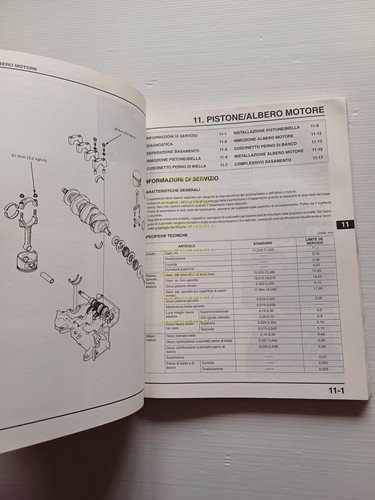 HONDA GL 1500 C 1996 manuale officina ITALIANO originale