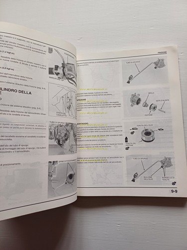 HONDA GL 1500 C 1996 manuale officina ITALIANO originale