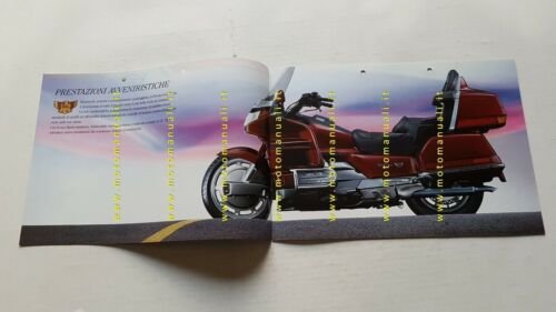 Honda GL 1500 Gold Wing depliant ITALIANO originale brochure