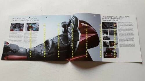 Honda GL 1500 Gold Wing depliant ITALIANO originale brochure