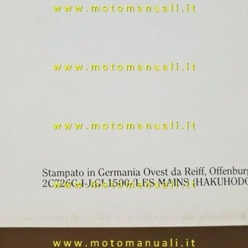 Honda GL 1500 Gold Wing depliant ITALIANO originale brochure