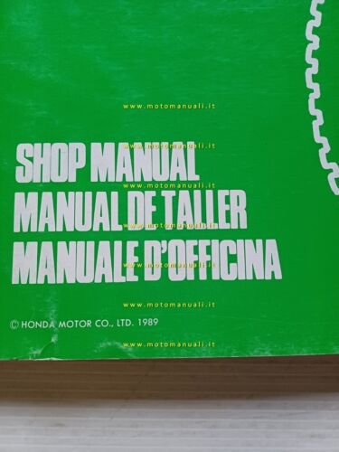 Honda GL 1500 Gold Wing VARIANTI 1989 manuale officina italiano …