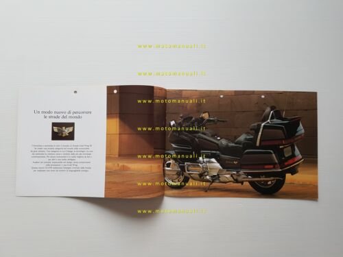 Honda GL 1500 SE Gold Wing 1993 depliant ITALIANO originale …