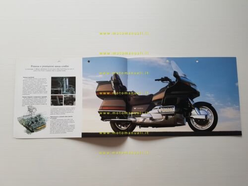 Honda GL 1500 SE Gold Wing 1993 depliant ITALIANO originale …