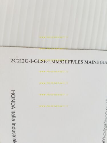 Honda GL 1500 SE Gold Wing 1993 depliant ITALIANO originale …