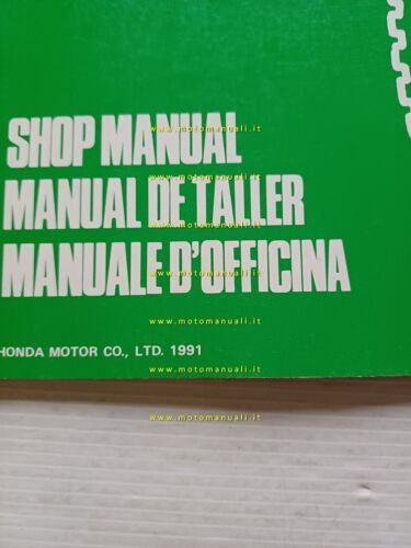 Honda GL 1500-SE Gold Wing VARIANTI 1991 manuale officina originale