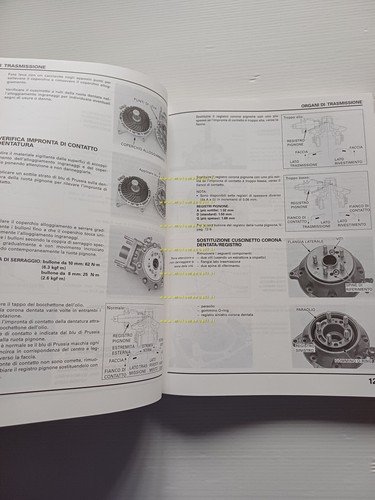 HONDA GL 1800 A GOLD WING 2001 manuale officina ITALIANO …
