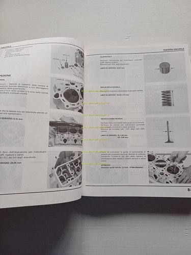 HONDA GL 1800 A GOLD WING 2001 manuale officina ITALIANO …