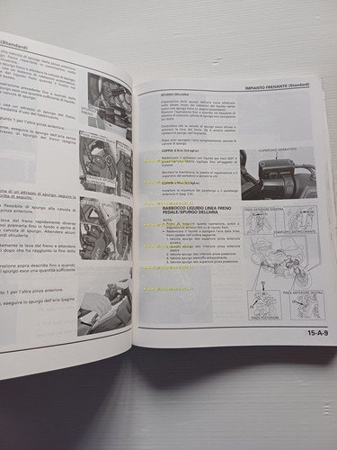 HONDA GL 1800 A GOLD WING 2001 manuale officina ITALIANO …