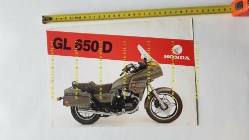 Honda GL 650 D 1983 depliant ITALIANO originale brochure