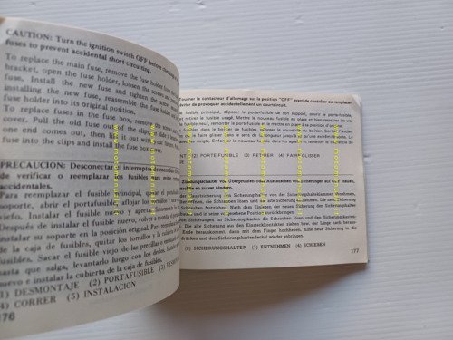 Honda GL 650 Dx- GL 650 Dx-II 1982 manuale uso …