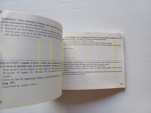 Honda GL 650 Dx- GL 650 Dx-II 1982 manuale uso …