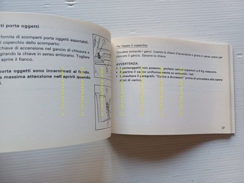 Honda GL 650 DX-II 1983 manuale uso manutenzione originale ITALIANO