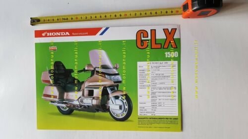 Honda GLX 1500 Gold Wing 1987-88 depliant ITALIANO originale brochure