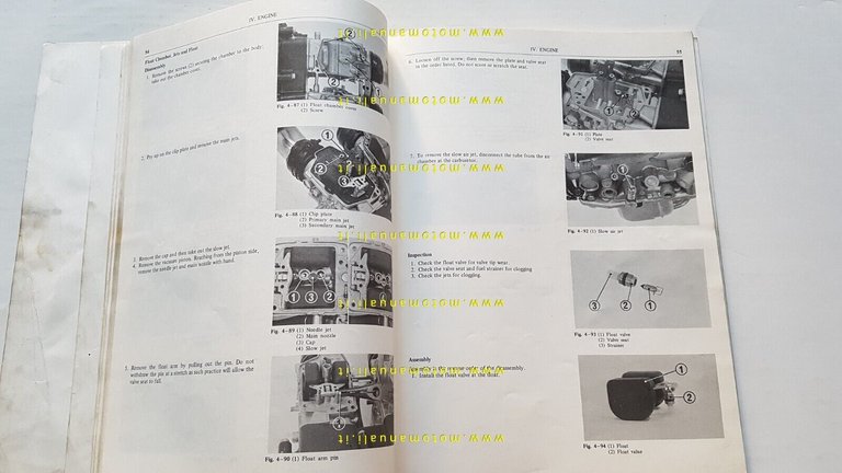 HONDA GOLD WING GL 1000 1975 manuale officina INGLESE originale …