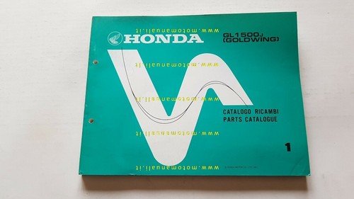 HONDA Gold Wing GL 1500 1987 catalogo ricambi ORIGINALE Spare …