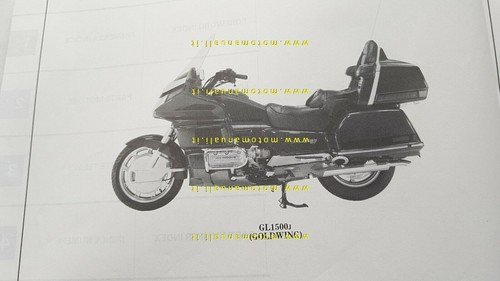 HONDA Gold Wing GL 1500 1987 catalogo ricambi ORIGINALE Spare …