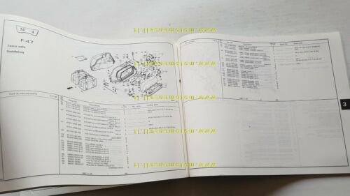 HONDA Gold Wing GL 1500 1987 catalogo ricambi ORIGINALE Spare …