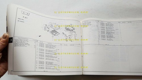 HONDA Gold Wing GL 1500 1987 catalogo ricambi ORIGINALE Spare …