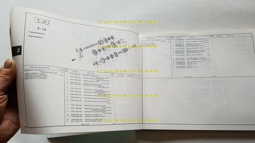 HONDA Gold Wing GL 1500 1987 catalogo ricambi ORIGINALE Spare …