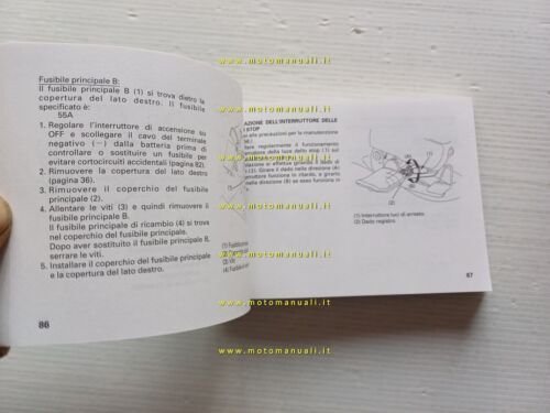 Honda Gold Wing GL 1500 C 1996 manuale uso manutenzione …