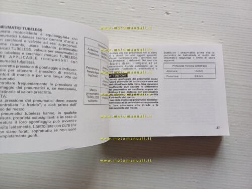 Honda Gold Wing GL 1500 C 1996 manuale uso manutenzione …