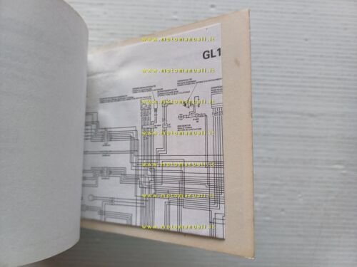 Honda Gold Wing GL 1500 C 1996 manuale uso manutenzione …